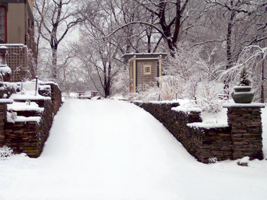 Snow in Driveway